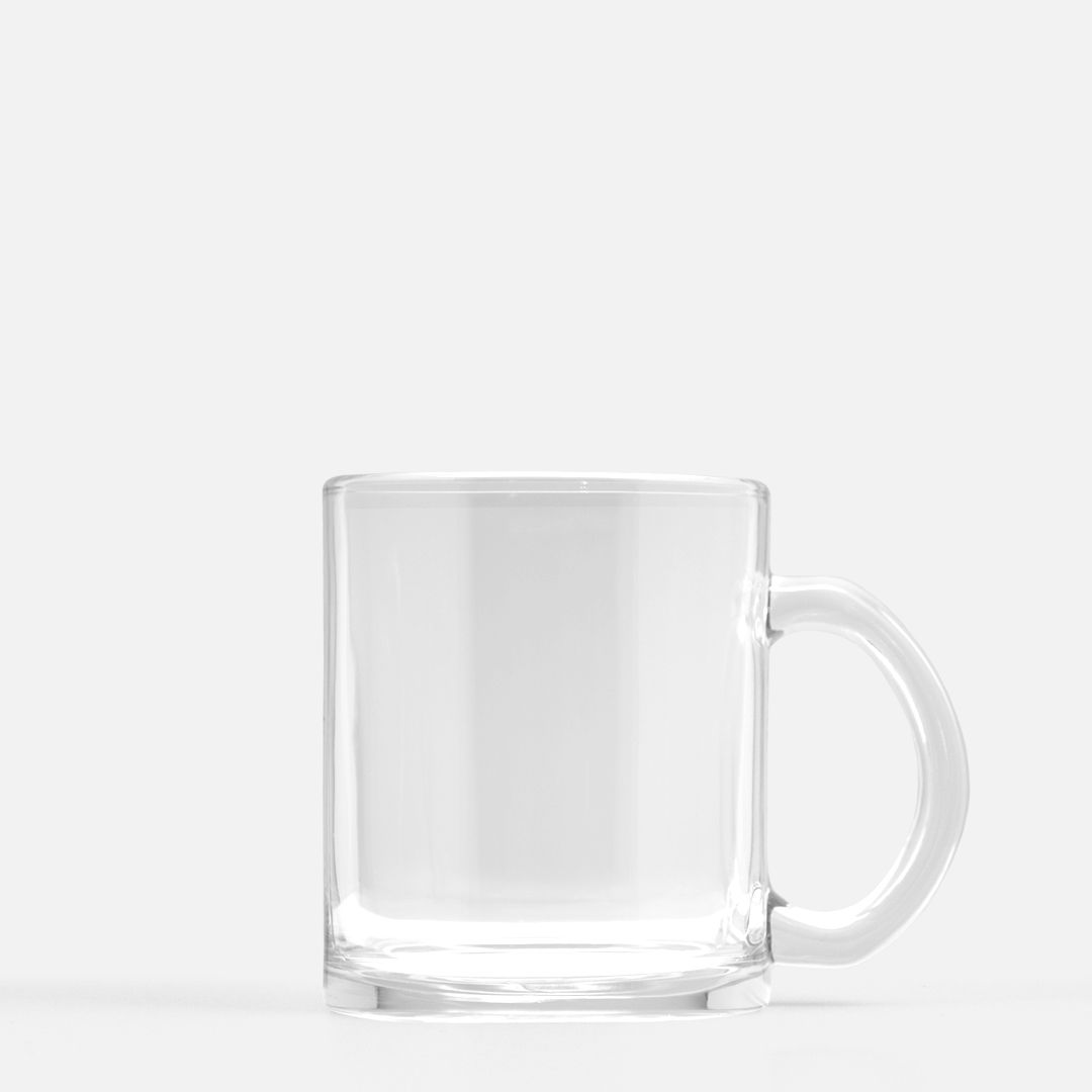 Books Tea Lofi Clear Glass Mug