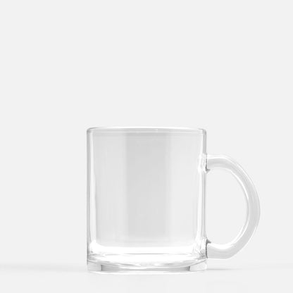 Books Tea Lofi Clear Glass Mug